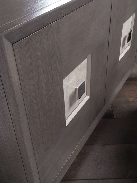 Artistica Home - Signature Designs Mercury Large Media Console - Grigio finish - 2025-908 veiw 2