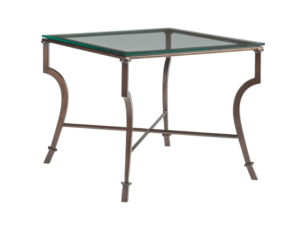 Artistica Home - Metal Designs Syrah Square End Table - 2010-957-43 veiw 1