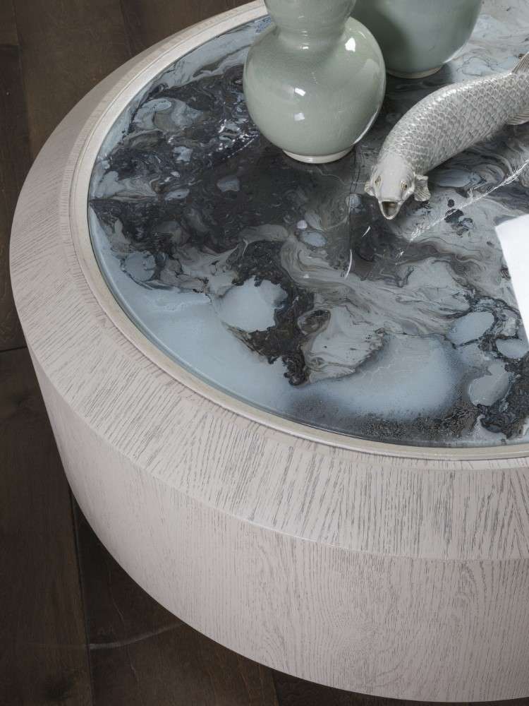 Artistica Home - Signature Designs Metaphor Round Cocktail Table - 44W x 44D x 17H - 2208-943C veiw 2