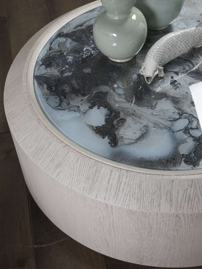 Artistica Home - Signature Designs Metaphor Round Cocktail Table - 44W x 44D x 17H - 2208-943C veiw 2
