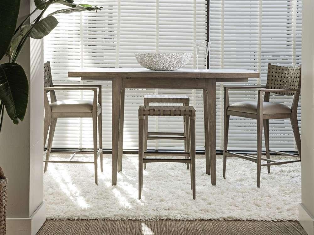 Artistica Home - Cohesion Program Milo Leather Backless Barstool - Mahogany - 2002-898-41-01 veiw 2