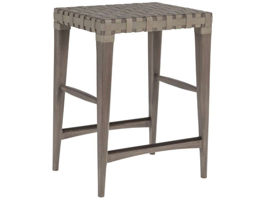 Artistica Home - Cohesion Program Milo Leather Backless Counter Stool - Mahogany - 2002-897-41-01 veiw 1