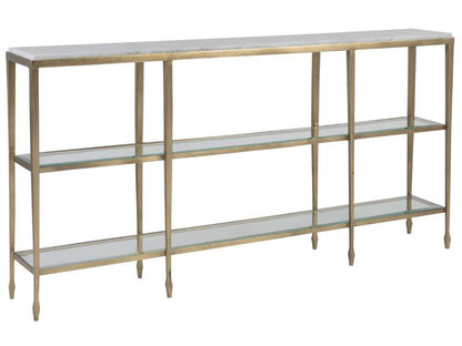 Artistica Home - Signature Designs Sashay Gold Console - 66W x 10D x 34.75H - 2214-966 veiw 1