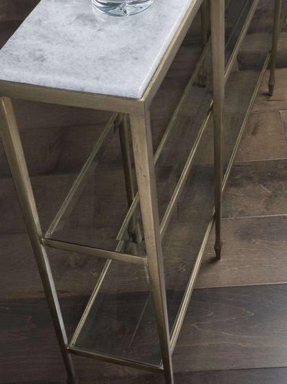 Artistica Home - Signature Designs Sashay Gold Console - 66W x 10D x 34.75H - 2214-966 veiw 2