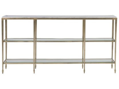 Artistica Home - Signature Designs Sashay Gold Console - 66W x 10D x 34.75H - 2214-966 veiw 3
