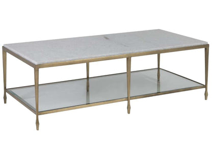 Artistica Home - Signature Designs Sashay Gold Rectangular Cocktail Table - 54W x 26D x 18.25H - 2214-945 veiw 1