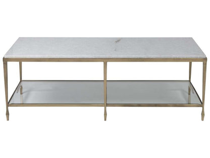 Artistica Home - Signature Designs Sashay Gold Rectangular Cocktail Table - 54W x 26D x 18.25H - 2214-945 veiw 3