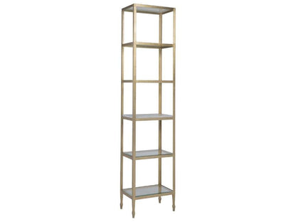 Artistica Home - Signature Designs Sashay Gold Slim Etagere - 18W x 12D x 80H - 2214-990 veiw 1