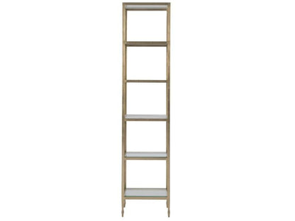 Artistica Home - Signature Designs Sashay Gold Slim Etagere - 18W x 12D x 80H - 2214-990 veiw 3