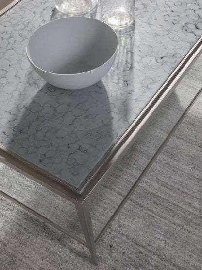 Artistica Home - Signature Designs Sashay Silver Rectangular Cocktail Table - 54W x 26D x 17.5H - 2213-945C veiw 2