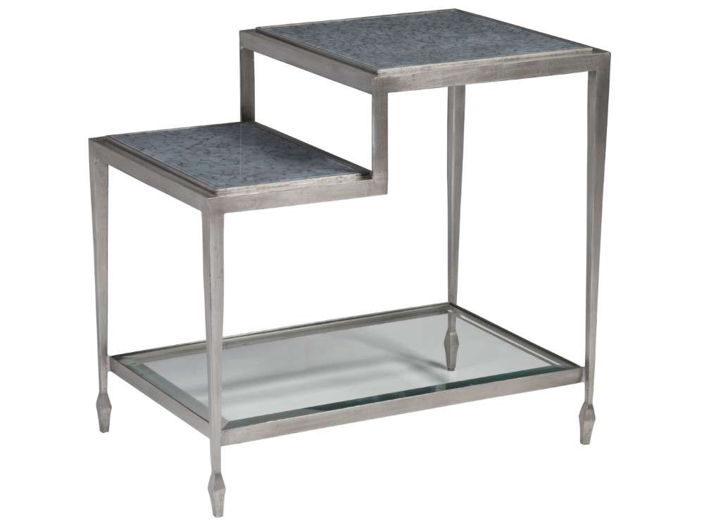 Artistica Home - Signature Designs Sashay Silver Rectangular End Table - 16W x 24D x 25H - 2213-955C veiw 1