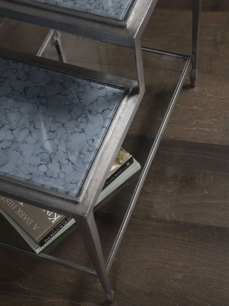 Artistica Home - Signature Designs Sashay Silver Rectangular End Table - 16W x 24D x 25H - 2213-955C veiw 2