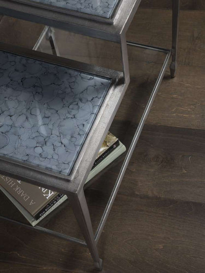 Artistica Home - Signature Designs Sashay Silver Rectangular End Table - 16W x 24D x 25H - 2213-955C veiw 2