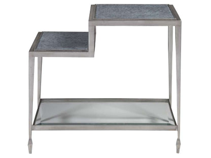Artistica Home - Signature Designs Sashay Silver Rectangular End Table - 16W x 24D x 25H - 2213-955C veiw 3