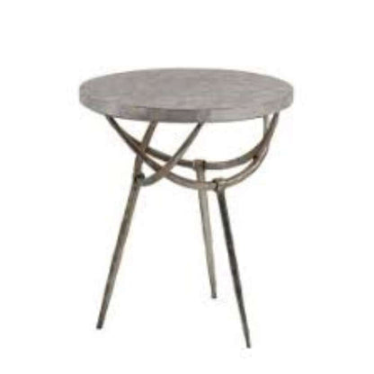 Artistica Home - Signature Designs Sergio Round Spot Table - Glazed gold foil finish - 2053-950 veiw 1