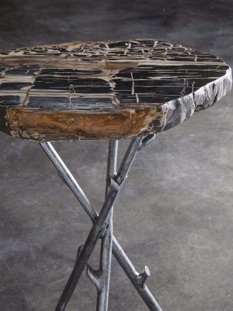 Artistica Home - Signature Designs Shane Spot Table - Iron finish - 2035-951 veiw 1