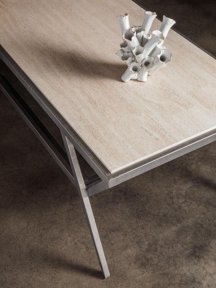 Artistica Home - Signature Designs Adamo Silver Gray Cocktail Table, Silver Leaf - 2273-945 veiw 3