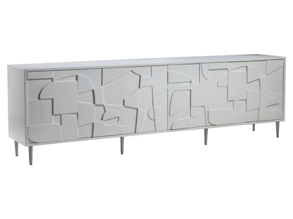 Artistica Home - Signature Designs Bardo Long Media Console, White - 2312-908 veiw 1