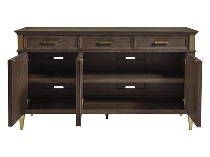 Artistica Home - Signature Designs Belvedere Buffet, Medium Brown - 2295-852 veiw 3