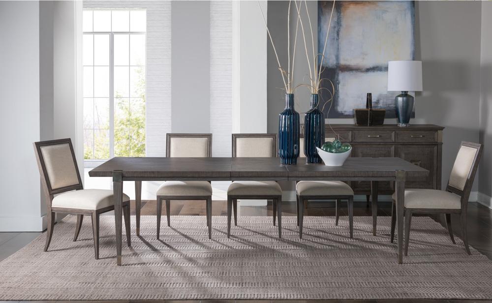 Artistica Home - Signature Designs Belvedere Extension Dining Table, Medium Brown - 2295-877 veiw 2