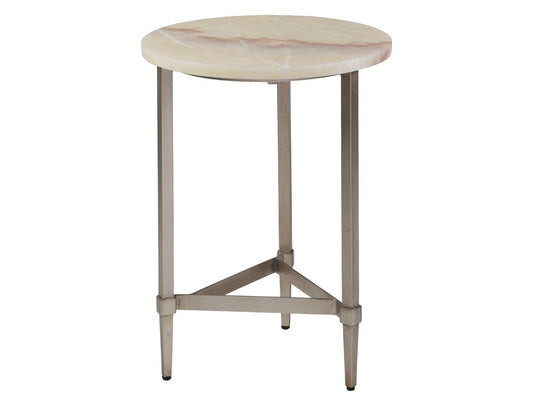 Artistica Home - Signature Designs Benton Round Spot Table, Champagne - 2297-950 veiw 1