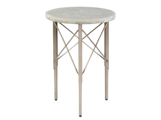 Artistica Home - Signature Designs Bernard Round Spot Table, Champagne - 2298-950 veiw 1