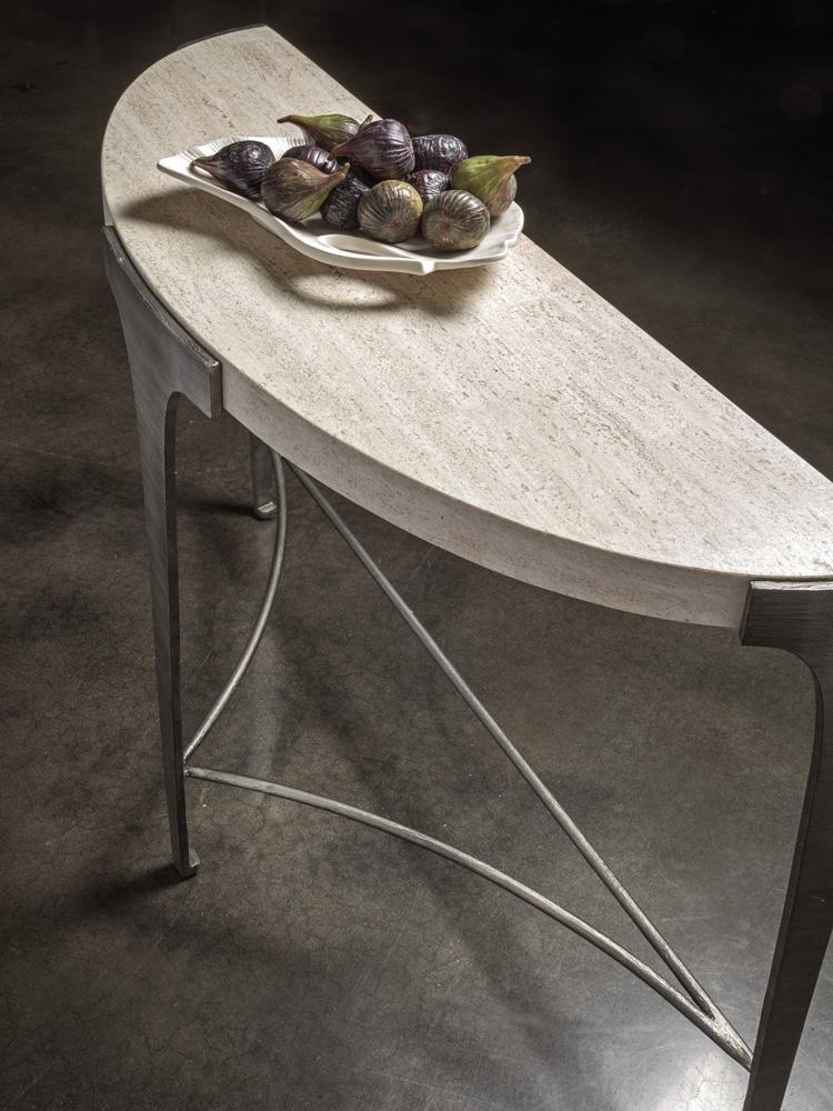 Artistica Home - Signature Designs Cachet Console, Silver Leaf - 2271-966 veiw 3