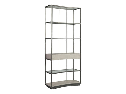 Artistica Home - Signature Designs Cachet Etagere, Silver Leaf - 2271-990 veiw 1