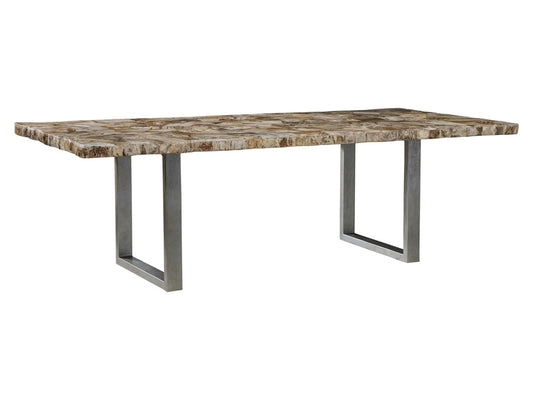 Artistica Home - Signature Designs Caldera Rect Dining Table, Light Golden Brown - 2305-877C veiw 1