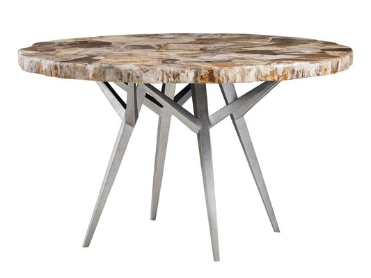 Artistica Home - Signature Designs Caldera Round Dining Table, Light Golden Brown - 2305-870C veiw 1