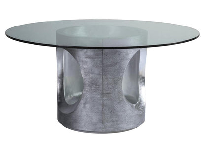 Artistica Home - Signature Designs Circa Round Dining Table, Silver Leaf - 2275-870-60C veiw 1