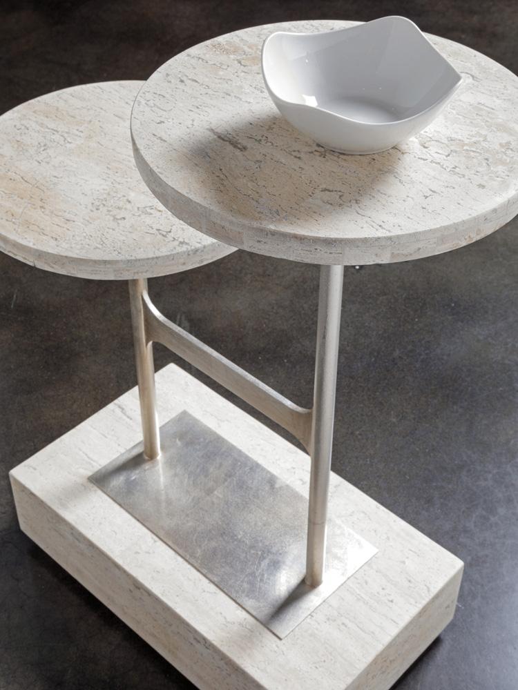 Artistica Home - Signature Designs Cirque Tiered Rect Spot Table, Champagne - 2296-955 veiw 3