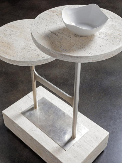 Artistica Home - Signature Designs Cirque Tiered Rect Spot Table, Champagne - 2296-955 veiw 3