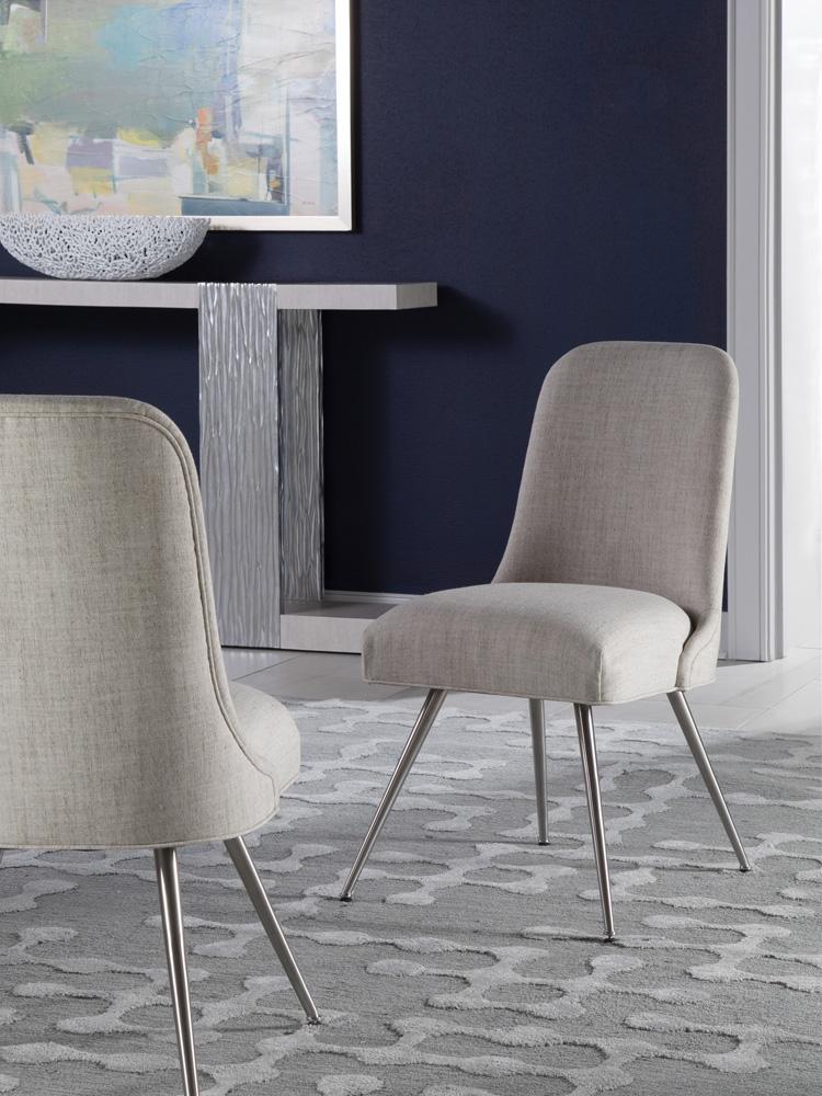 Artistica Home - Signature Designs Dinah Side Chair, Stainless Steel - 2281-880-01 veiw 2