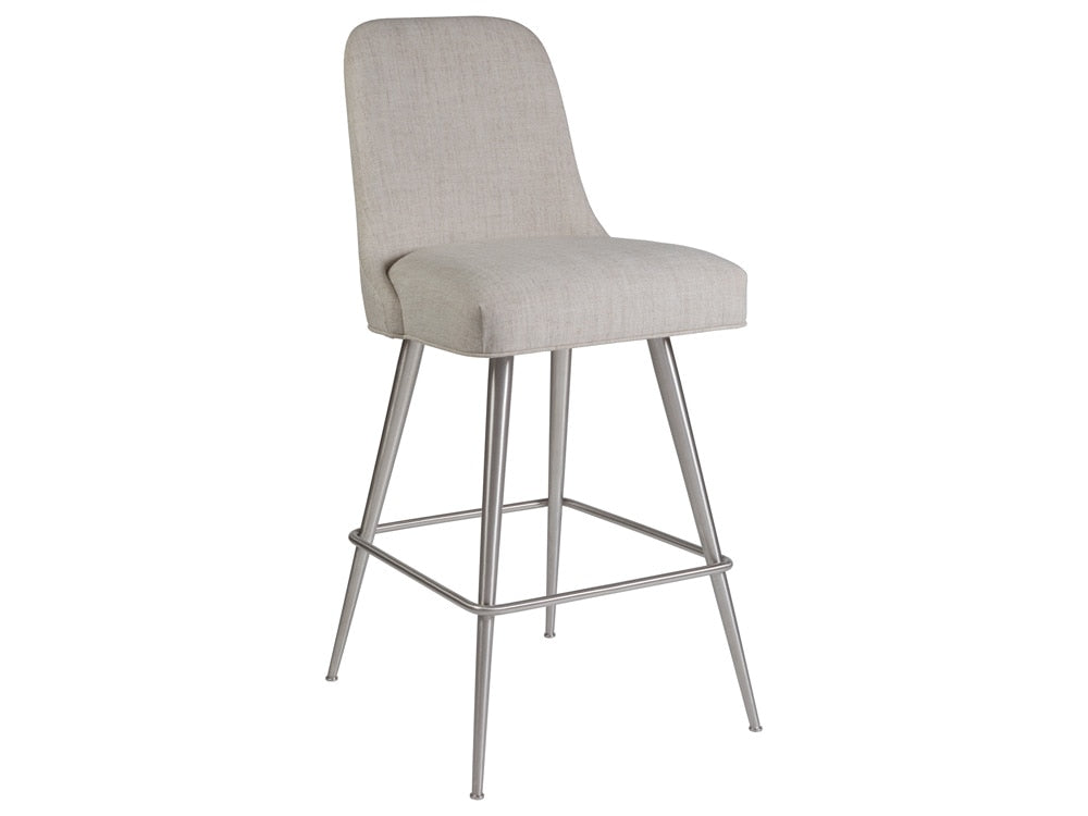 Artistica Home - Signature Designs Dinah Swivel Barstool, Stainless Steel - 2281-896-01 veiw 1