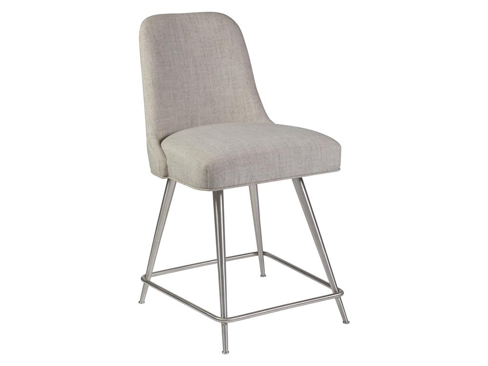 Artistica Home - Signature Designs Dinah Swivel Counter Stool, Stainless Steel - 2281-895-01 veiw 1