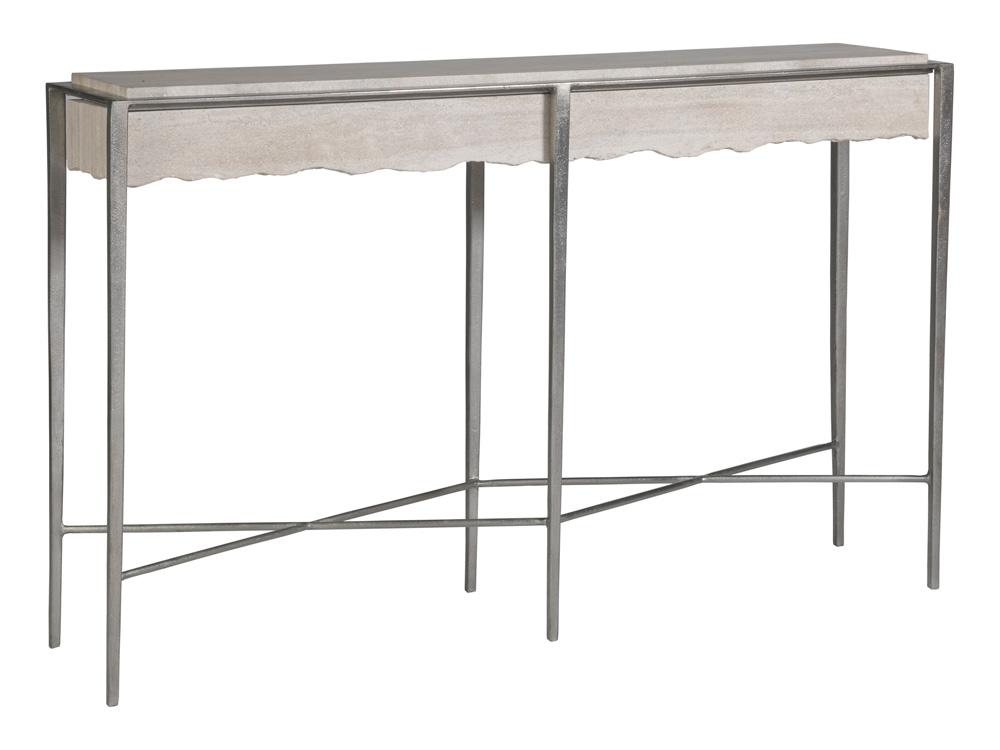 Artistica Home - Signature Designs Everest Console, Silver Leaf - 2250-966 veiw 1