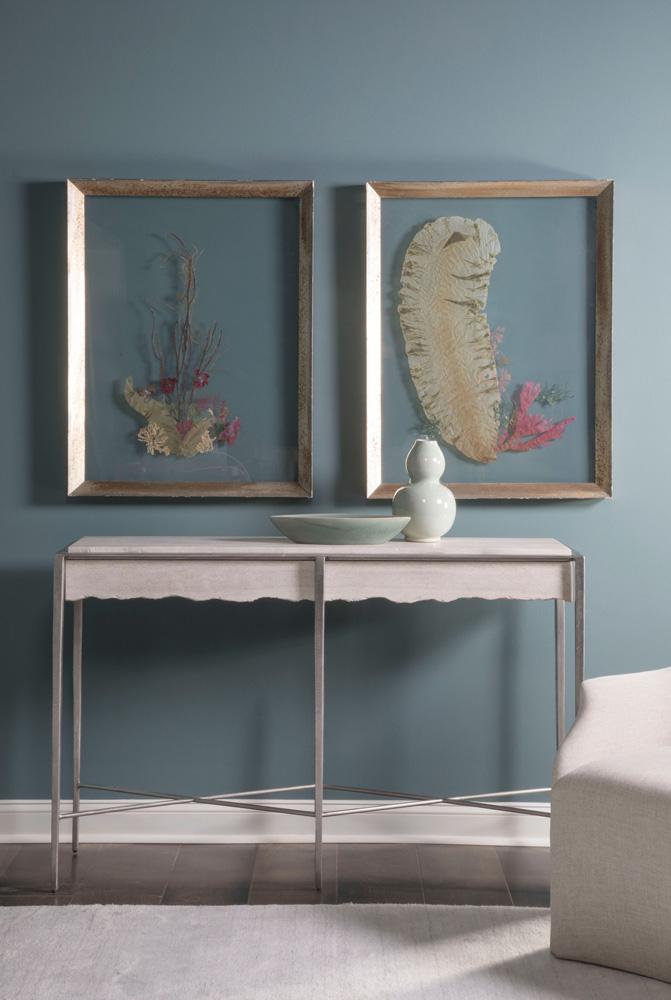Artistica Home - Signature Designs Everest Console, Silver Leaf - 2250-966 veiw 2