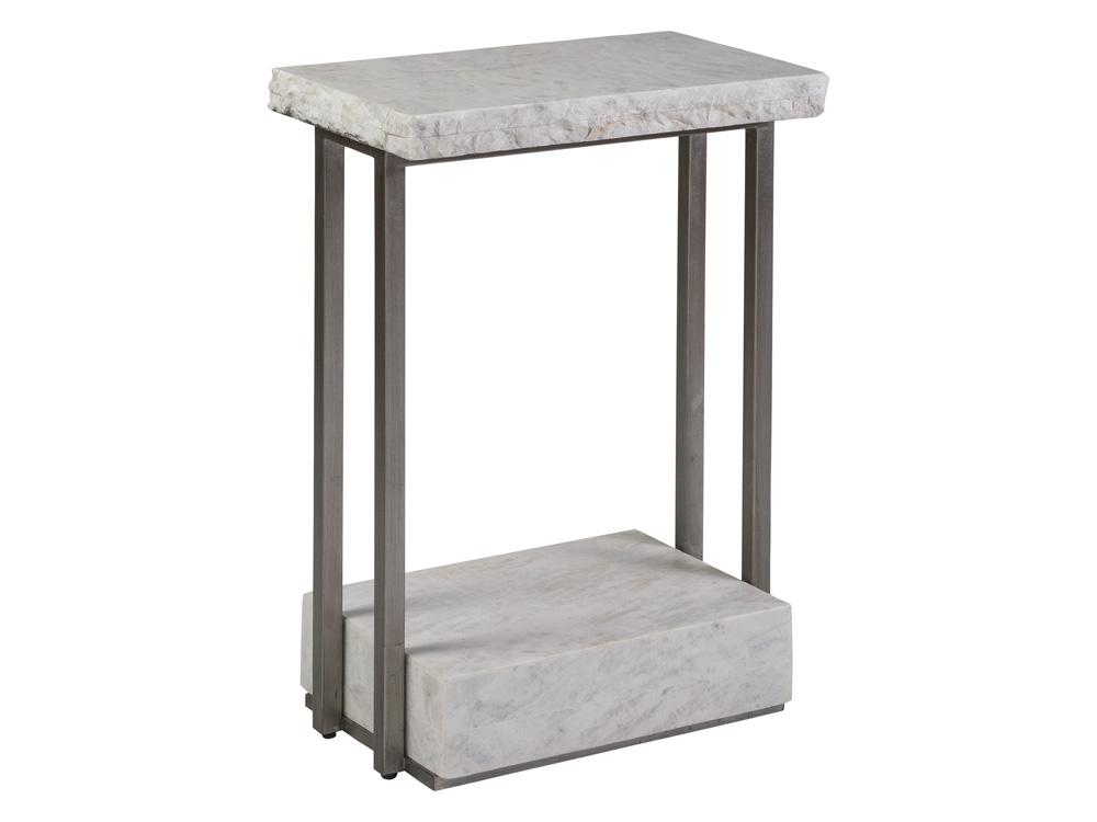 Artistica Home - Signature Designs Kenzo Rectangular Spot Table, Silver Leaf - 2299-950 veiw 1