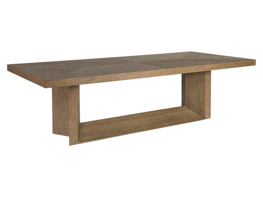 Artistica Home - Signature Designs Liason Rectangular Dining Table, Medium Brown - 2269-877C veiw 1