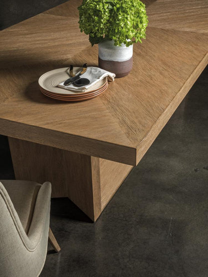 Artistica Home - Signature Designs Liason Rectangular Dining Table, Medium Brown - 2269-877C veiw 3
