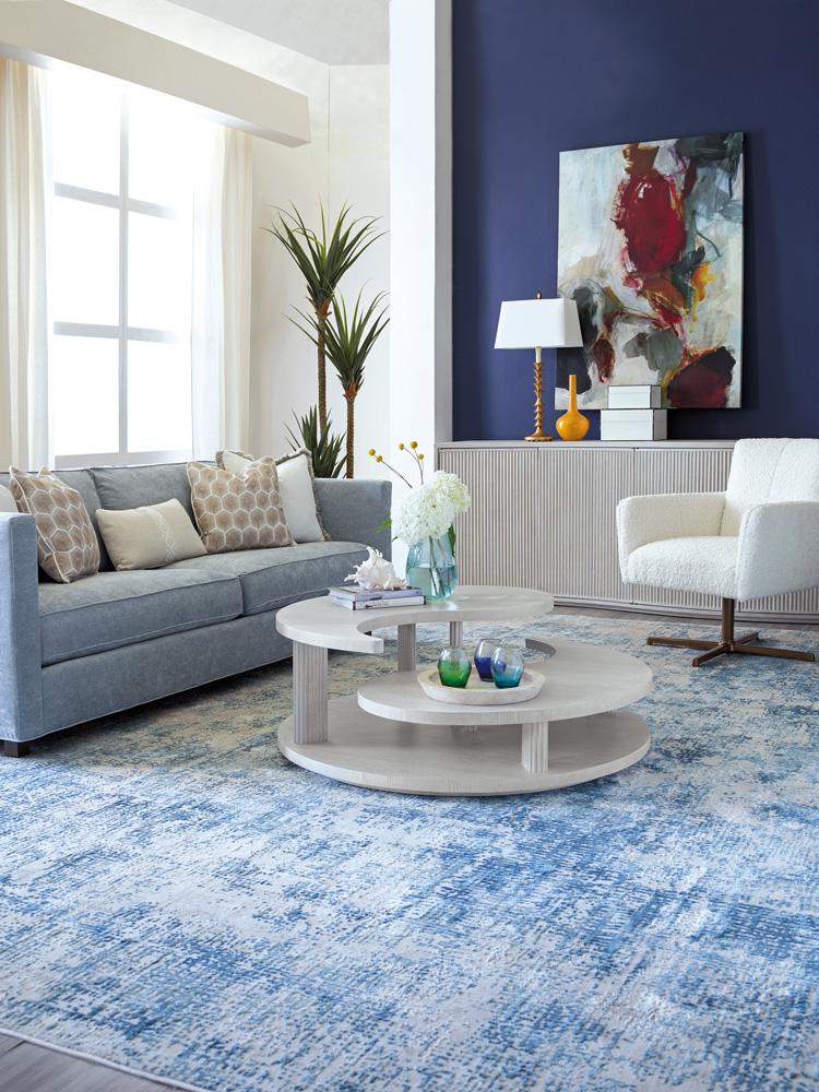 Artistica Home - Signature Designs Misty Gray Yin Yang Cocktail Table - 2287-943 veiw 3