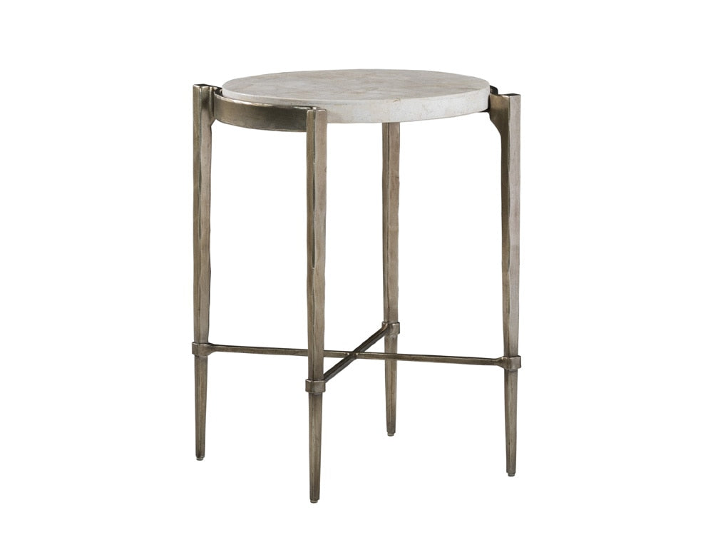 Artistica Home - Signature Designs Percival Accent Spot Table, Champagne - 2319-950 veiw 1