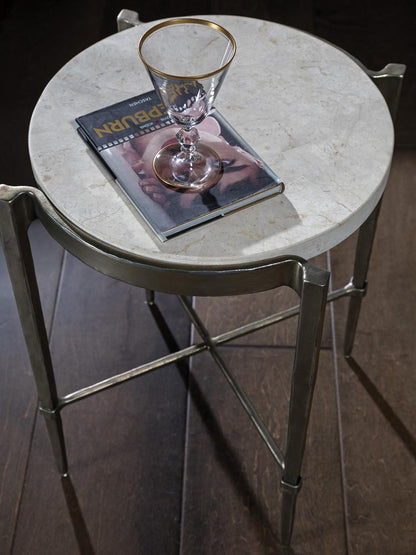 Artistica Home - Signature Designs Percival Accent Spot Table, Champagne - 2319-950 veiw 2