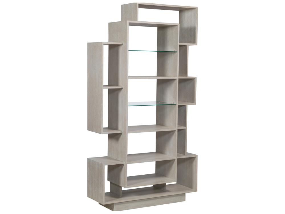 Artistica Home - Signature Designs Prospero Bookcase, Antique Aged White - 2316-991 veiw 1
