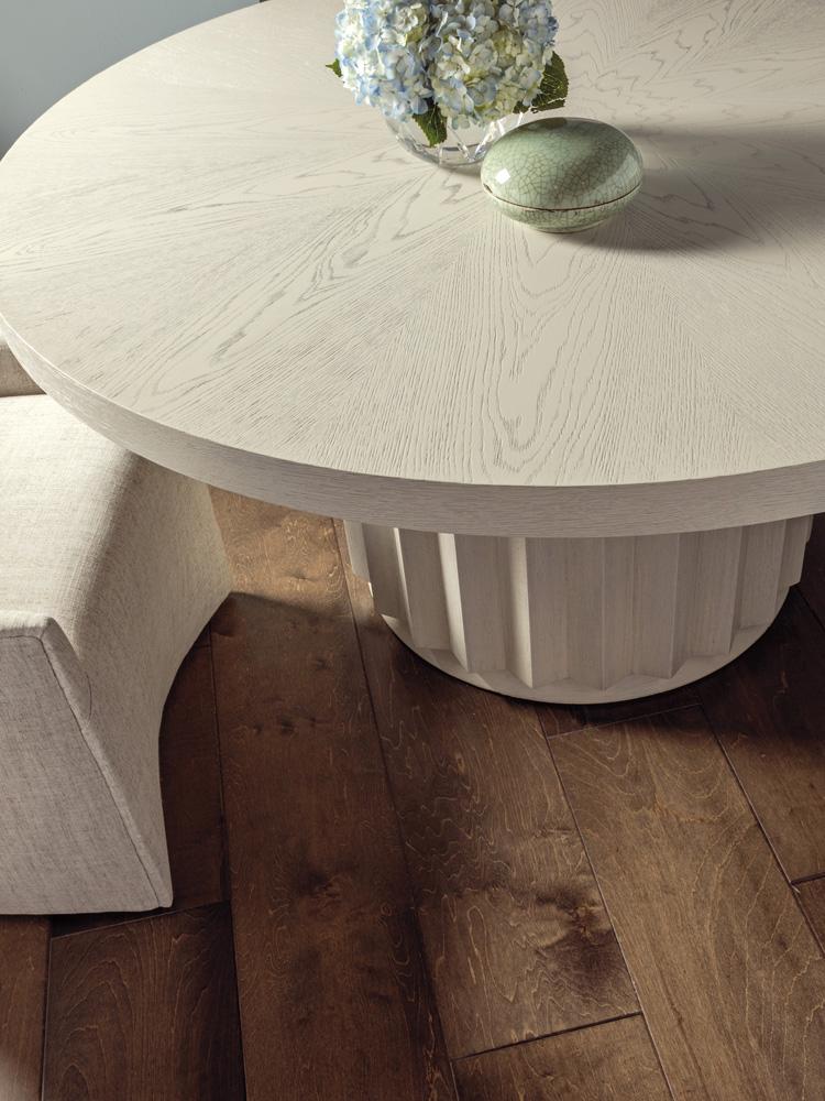 Artistica Home - Signature Designs Sarto Round Dining Table, Light Gray - 2266-870C veiw 3