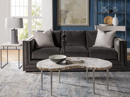 Artistica Home - Signature Designs Seamount Kidney Cocktail Table, Gray - 2306-949 veiw 2