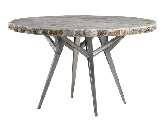 Artistica Home - Signature Designs Seamount Round Dining Table, Gray - 2306-870C veiw 1