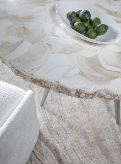 Artistica Home - Signature Designs Seamount Round Dining Table, Gray - 2306-870C veiw 3