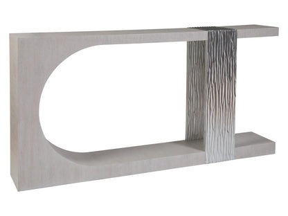 Artistica Home - Signature Designs Sereno Long Console, Misty White Gray - 2291-966 veiw 1